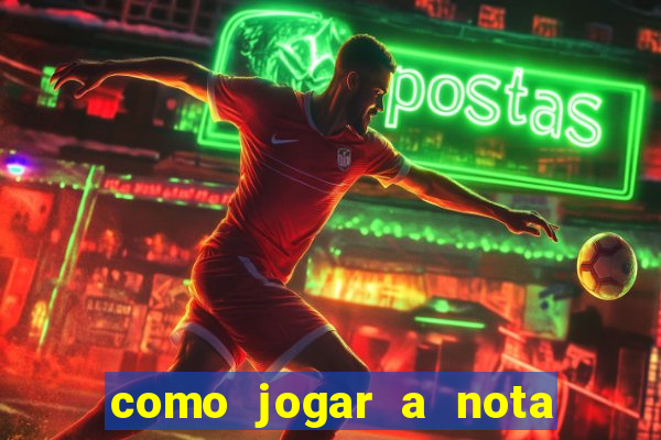 como jogar a nota do enem