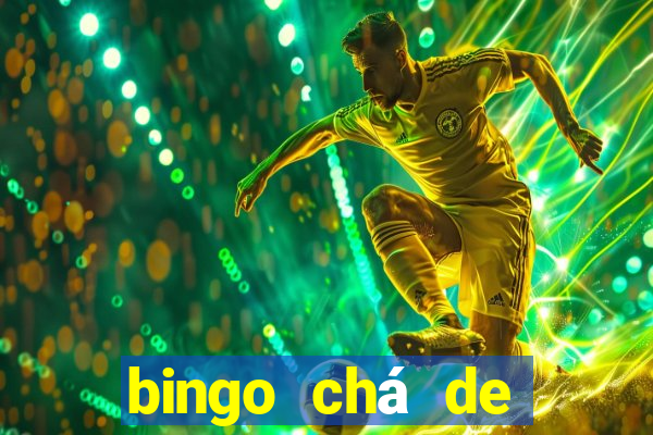 bingo chá de bebê excel