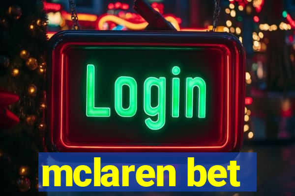 mclaren bet