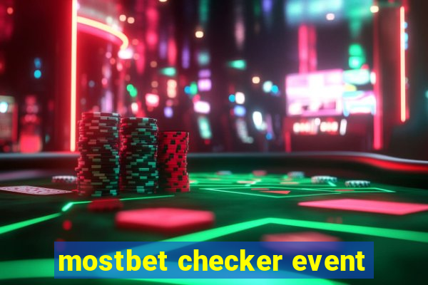 mostbet checker event