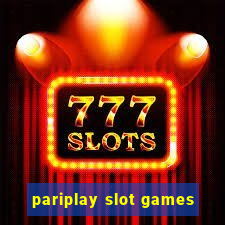 pariplay slot games