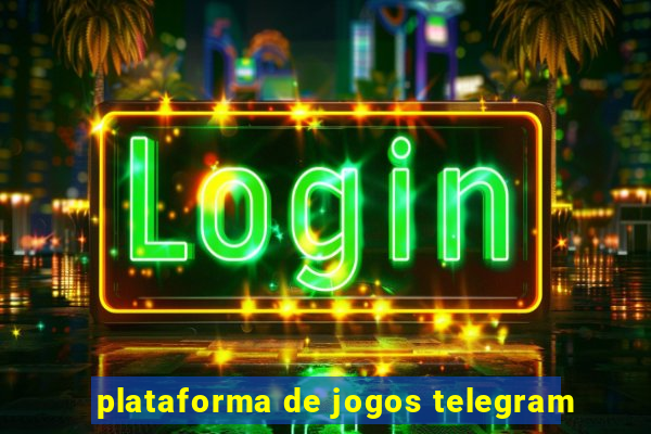 plataforma de jogos telegram