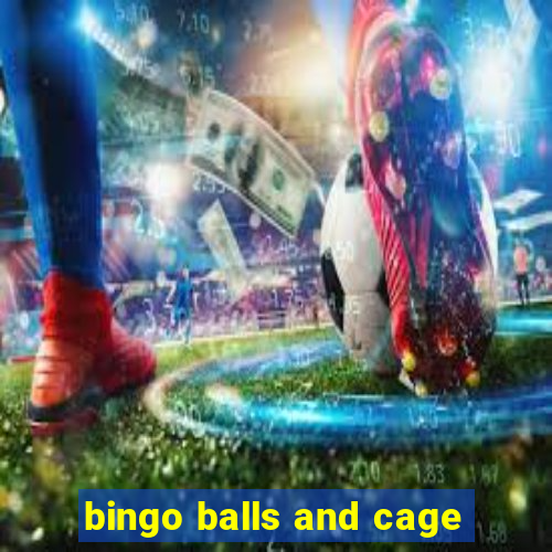 bingo balls and cage