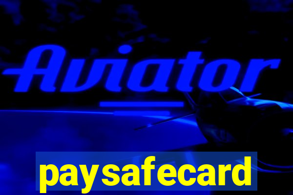 paysafecard pagamentos casino