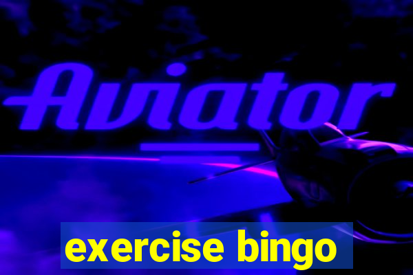 exercise bingo