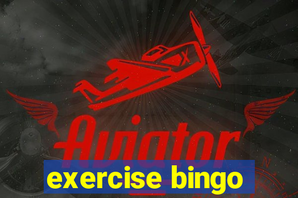 exercise bingo