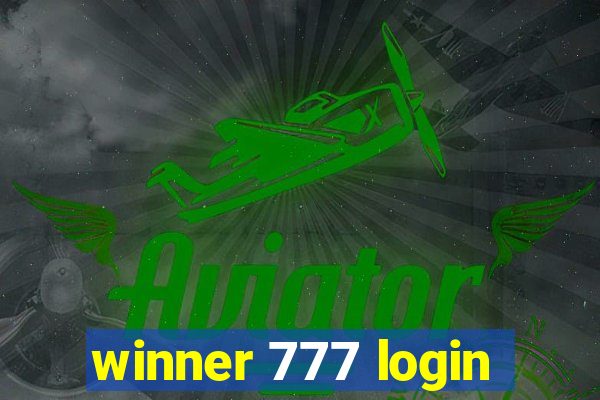 winner 777 login