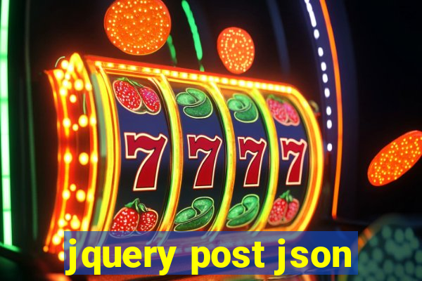 jquery post json