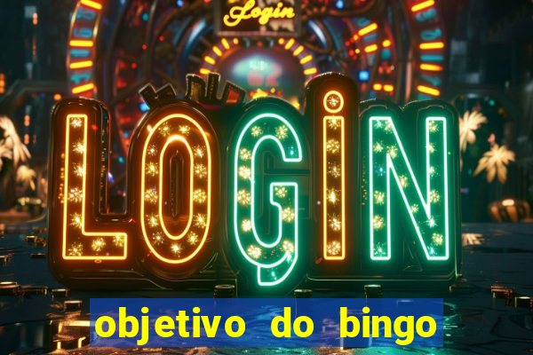 objetivo do bingo de letras