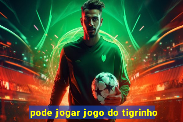 pode jogar jogo do tigrinho