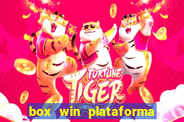 box win plataforma de jogos