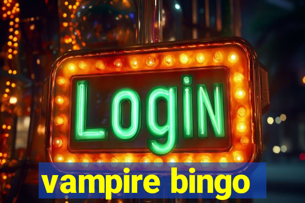 vampire bingo