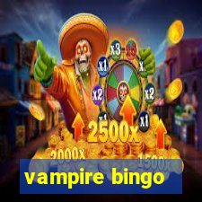 vampire bingo