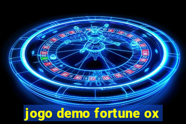 jogo demo fortune ox