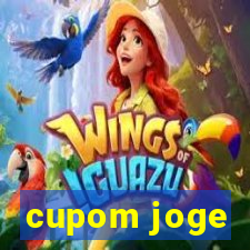 cupom joge