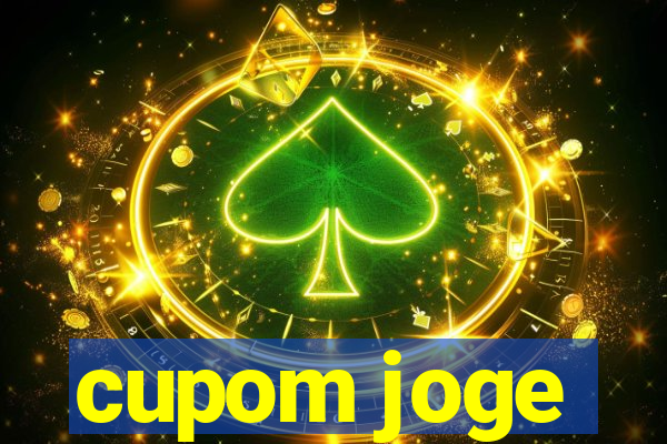 cupom joge