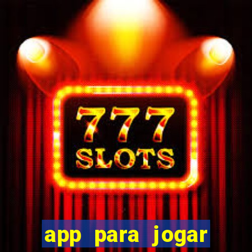 app para jogar jogo do bicho