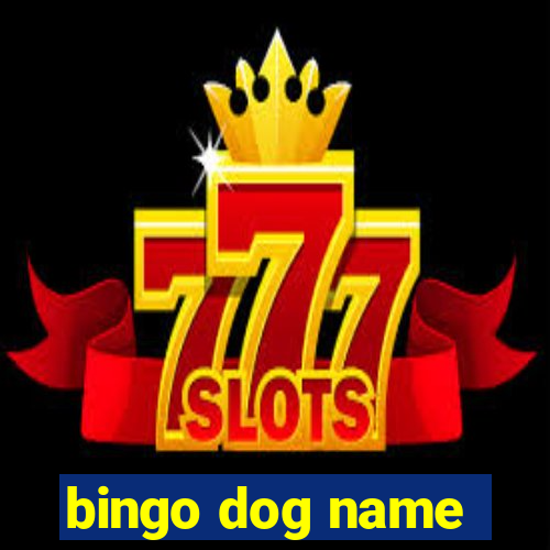 bingo dog name