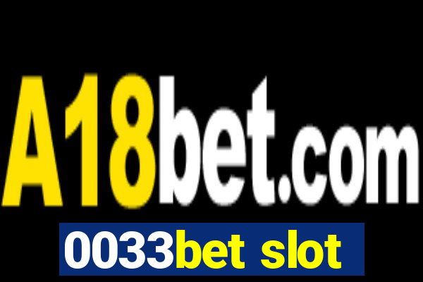 0033bet slot