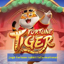 jogo fortune rabbit Informational