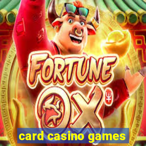 card casino games