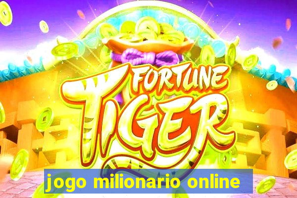 jogo milionario online