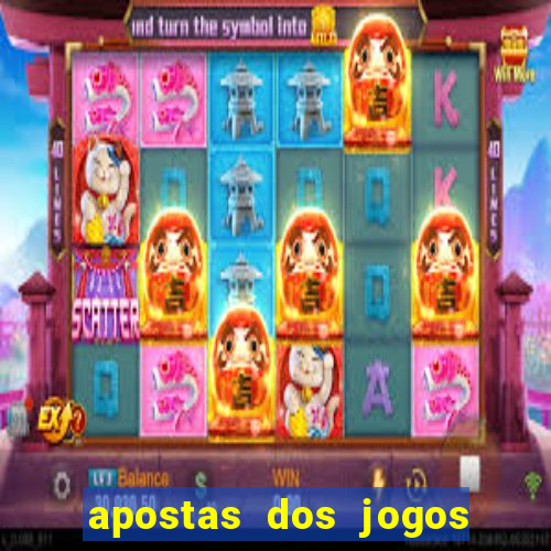 apostas dos jogos de hoje