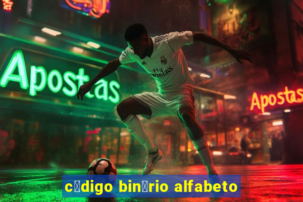 c贸digo bin谩rio alfabeto