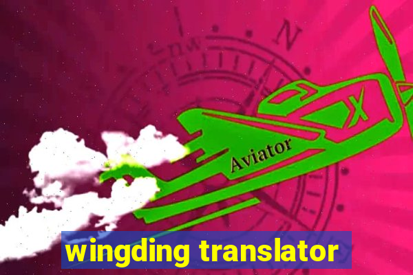 wingding translator