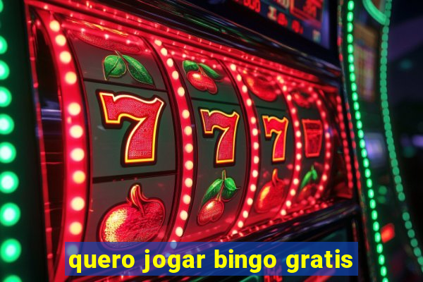 quero jogar bingo gratis