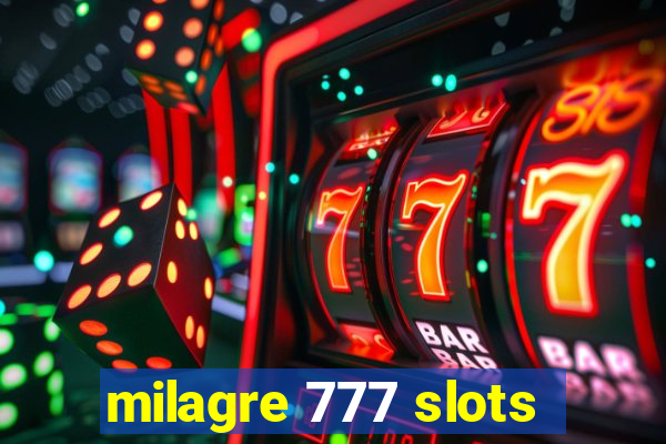 milagre 777 slots