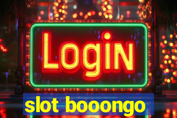 slot booongo