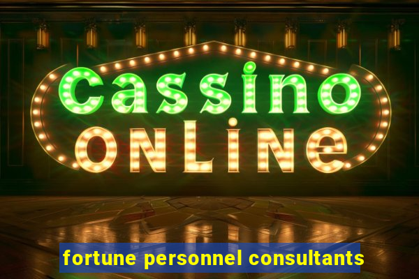 fortune personnel consultants