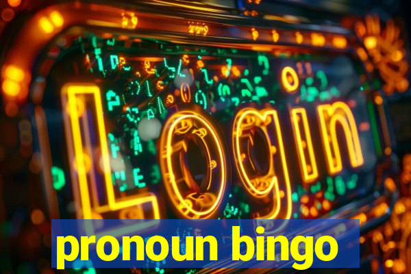 pronoun bingo