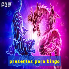 presentes para bingo