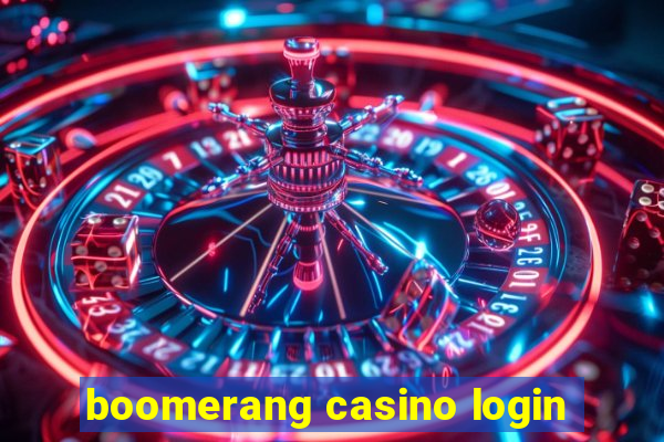 boomerang casino login