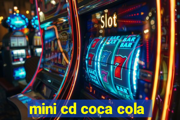 mini cd coca cola