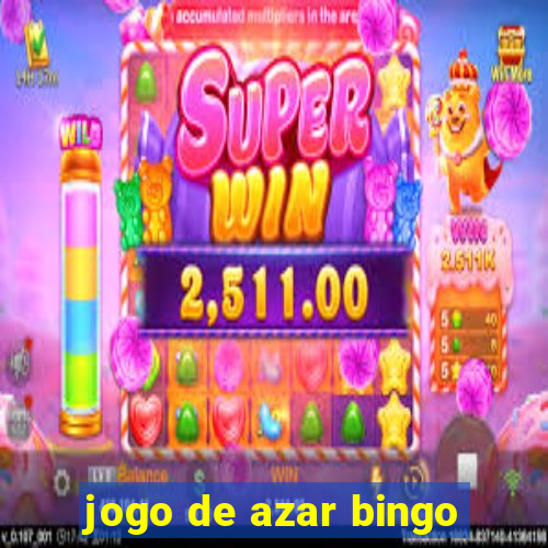 jogo de azar bingo