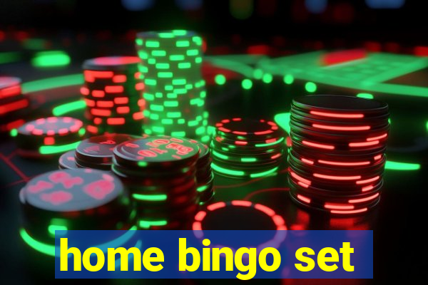 home bingo set