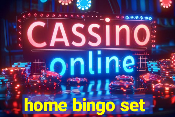 home bingo set