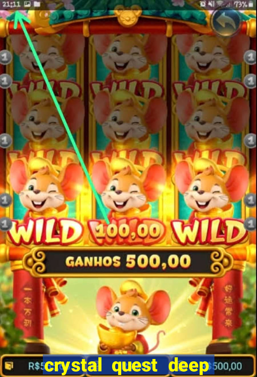 crystal quest deep jungle slot