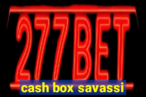 cash box savassi