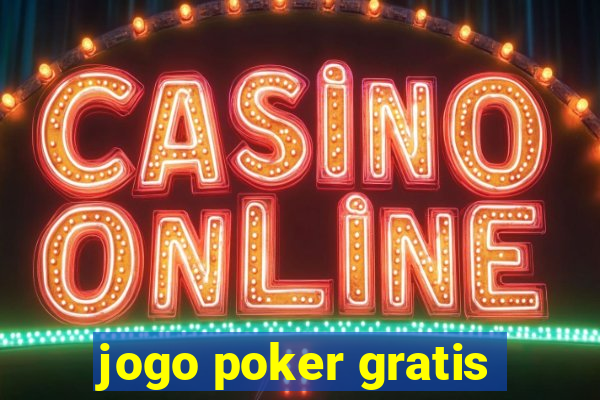 jogo poker gratis