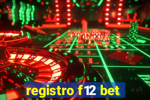 registro f12 bet