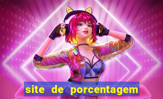 site de porcentagem dos slots