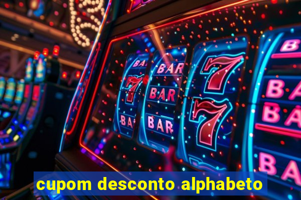 cupom desconto alphabeto