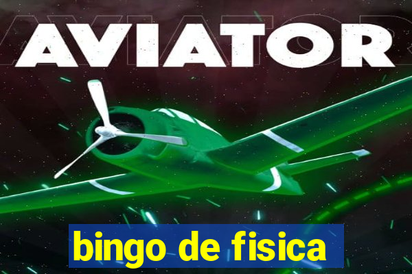 bingo de fisica