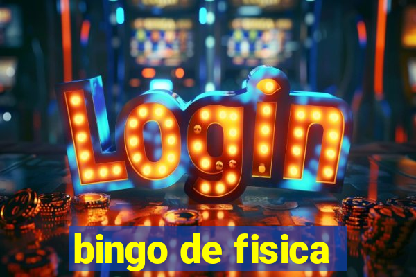 bingo de fisica