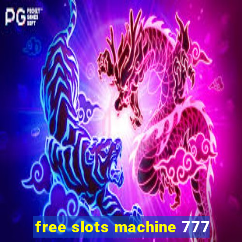 free slots machine 777