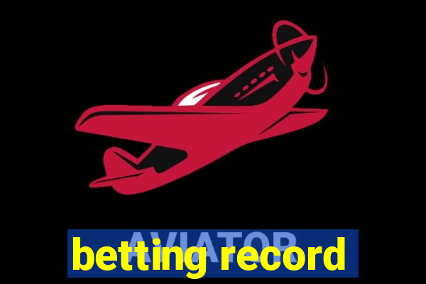 betting record